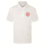 Broadfield White KS5 Polo Shirt