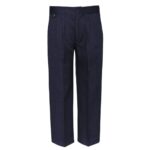 Navy Pull Up Trouser