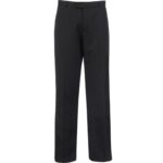 Black Straight Leg Boys Trousers