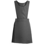 Grey Pinafore Dress