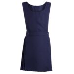 Navy Pinafore Dress